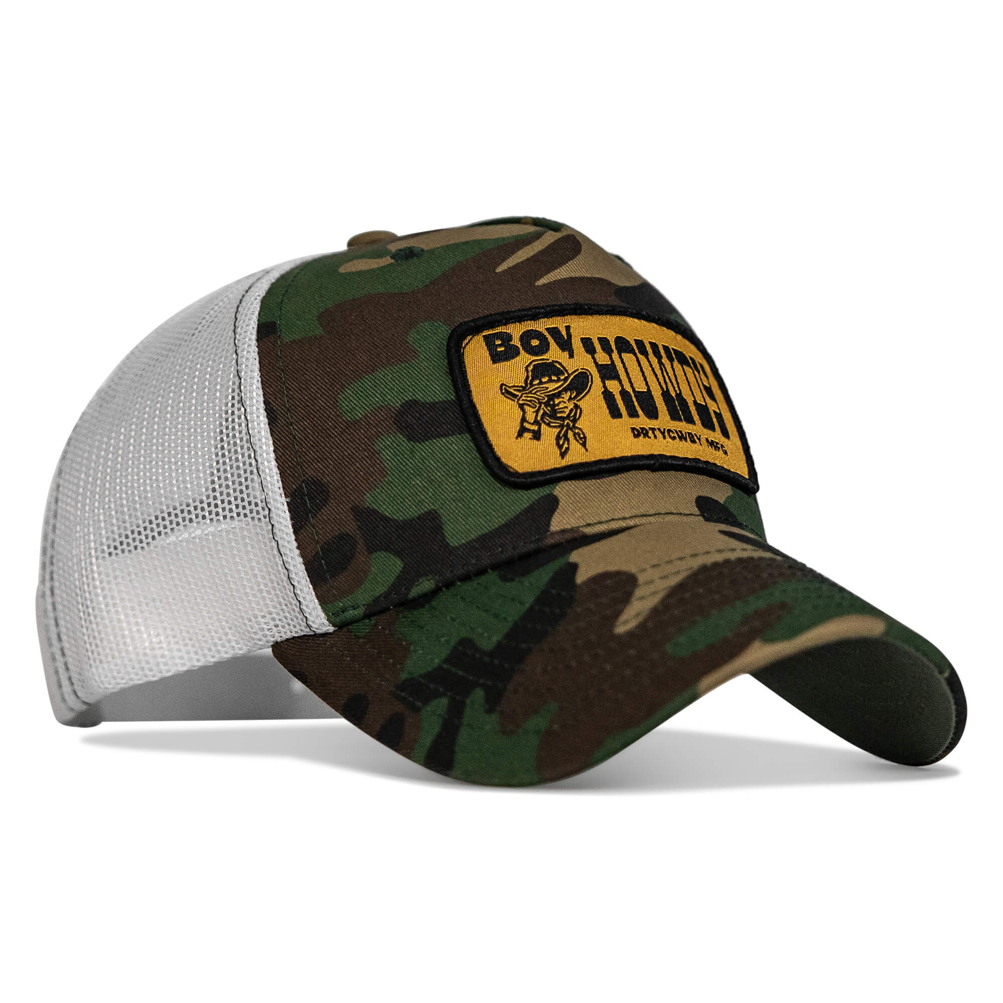Boy Howdy Western Patch Snapback Hat