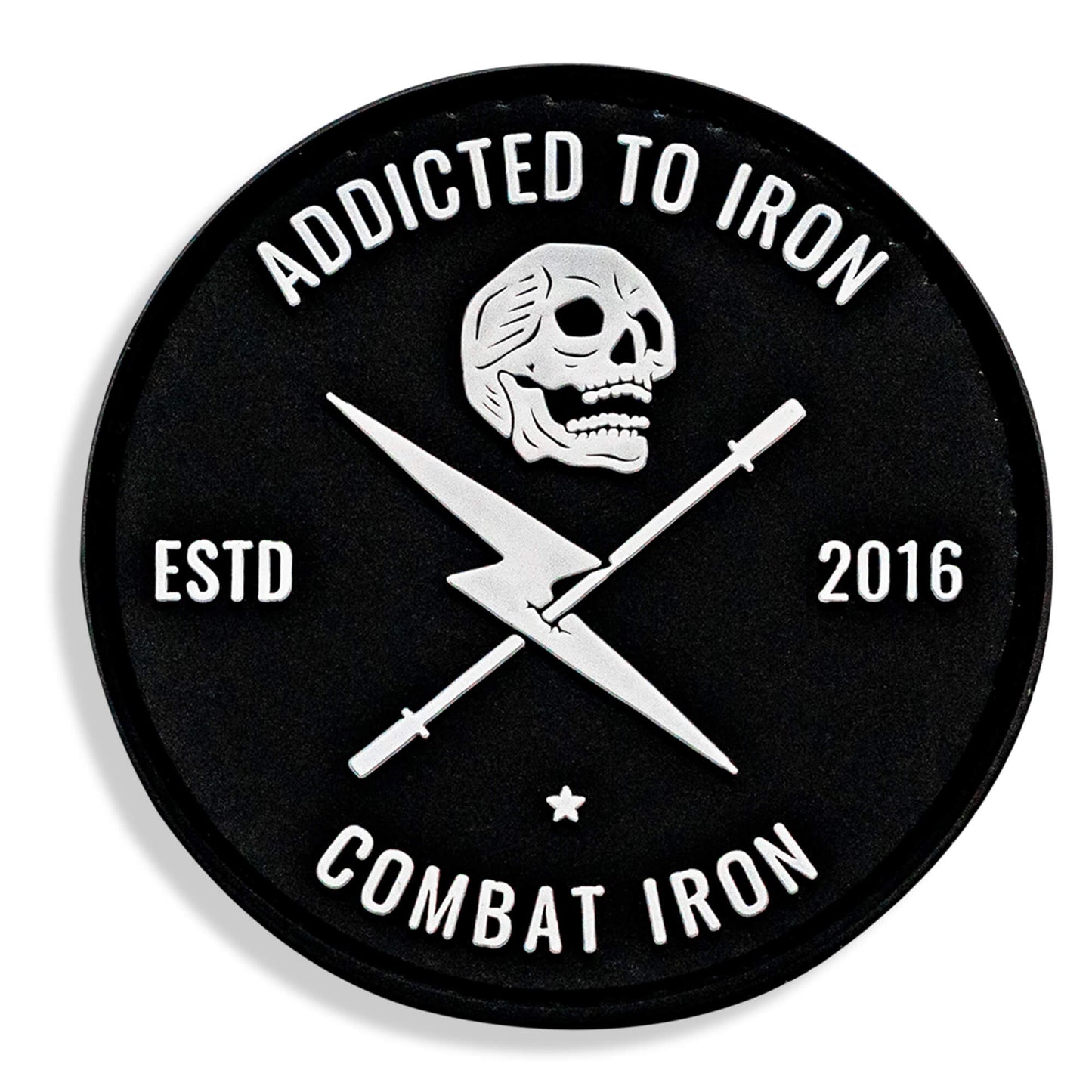 Addicted To Iron 3D PVC Patch