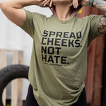 Load image into Gallery viewer, Spread Cheeks. Not Hate. Men&#39;s T-Shirt
