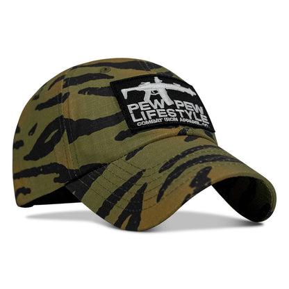 Ripstop PEWPEW LIFESTYLE Patch Low Profile Snapback Hat