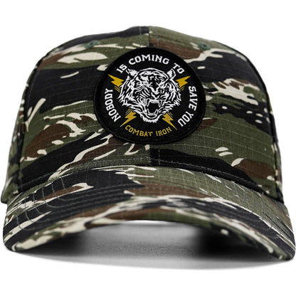 NOBODY IS COMING TO SAVE YOU Patch Dad Hat