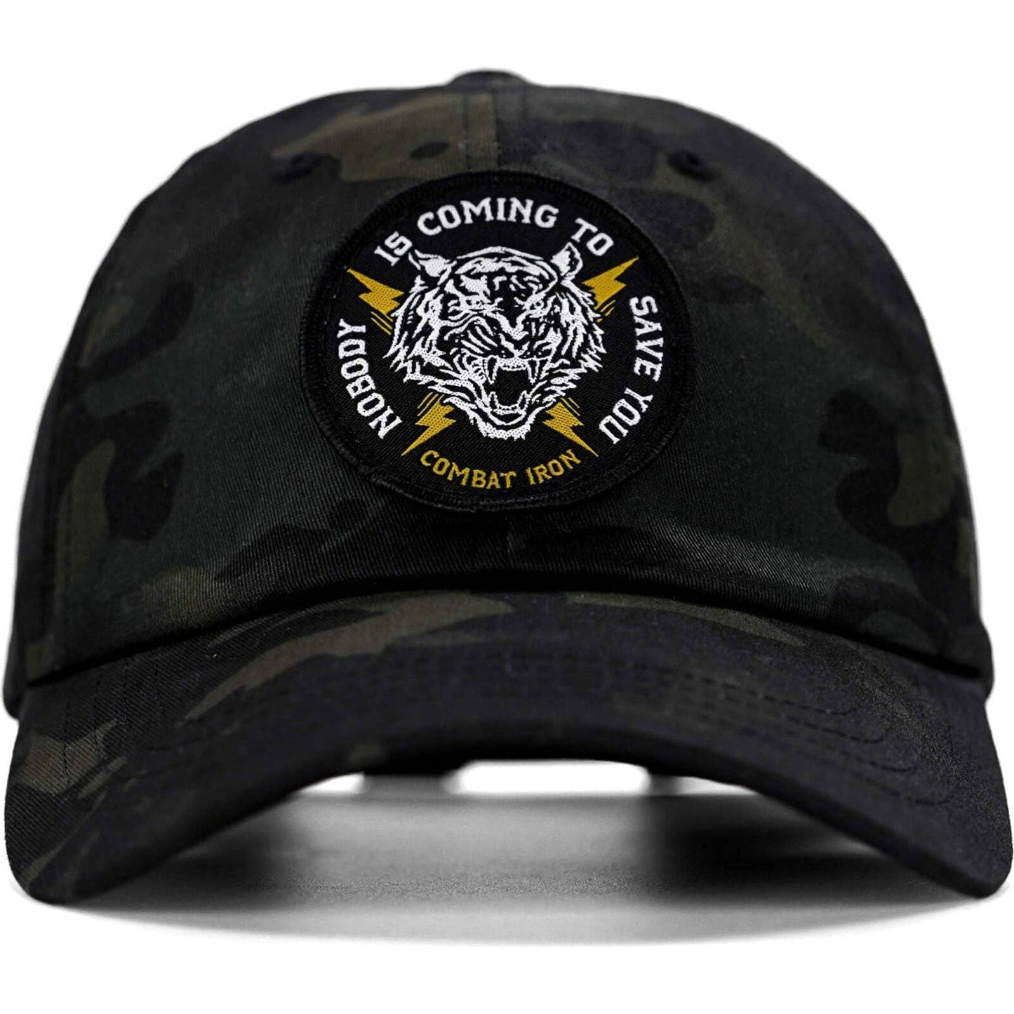 NOBODY IS COMING TO SAVE YOU Patch Dad Hat