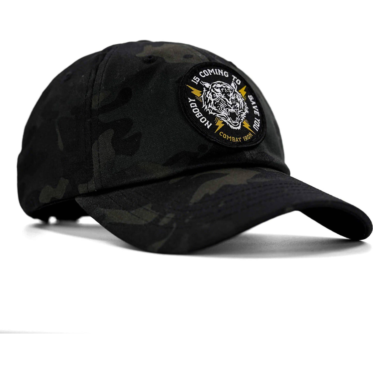 NOBODY IS COMING TO SAVE YOU Patch Dad Hat