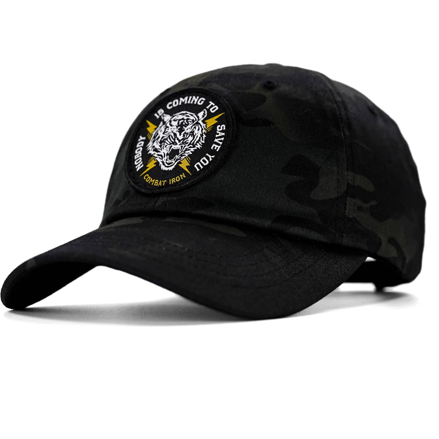 NOBODY IS COMING TO SAVE YOU Patch Dad Hat