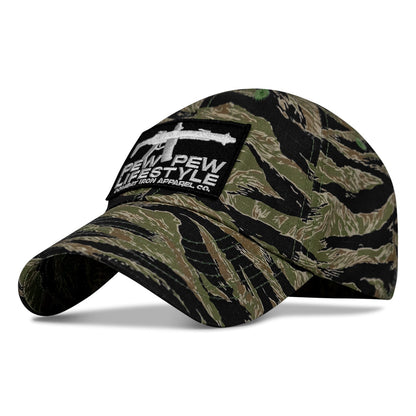 Ripstop PEWPEW LIFESTYLE Patch Low Profile Snapback Hat