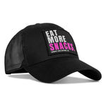 Load image into Gallery viewer, Eat More Snacks Patch Snapback Hat
