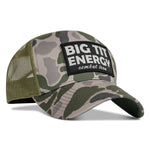 Load image into Gallery viewer, Big Tit Energy Patch Mesh Snapback Hat
