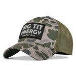 Load image into Gallery viewer, Big Tit Energy Patch Mesh Snapback Hat
