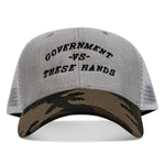 Load image into Gallery viewer, Government -vs- These Hands SnapBack Hat
