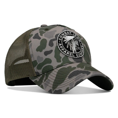 Indian Chief Skull Patch Snapback