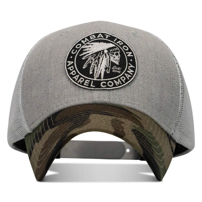 Indian Chief Skull Patch Snapback