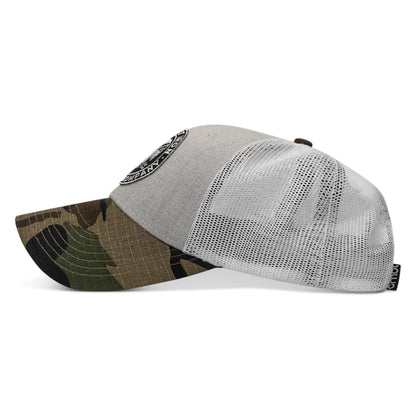Indian Chief Skull Patch Snapback