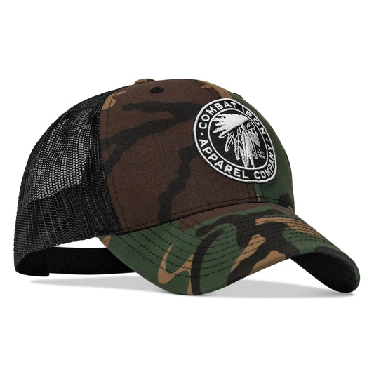 Indian Chief Skull Patch Snapback