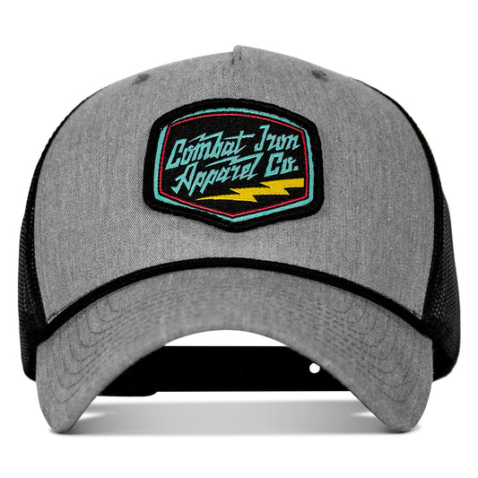 Retro Branded Combat Iron Patch Rope Snapback