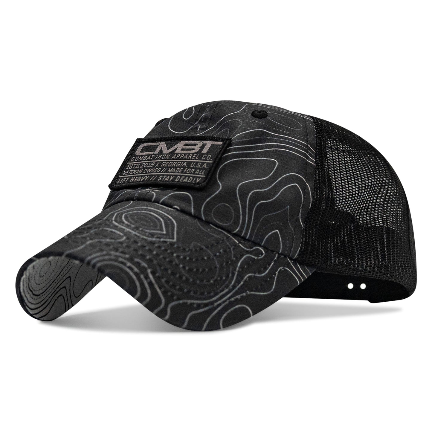 Branded CMBT Low Profile Ripstop Snapback Hat