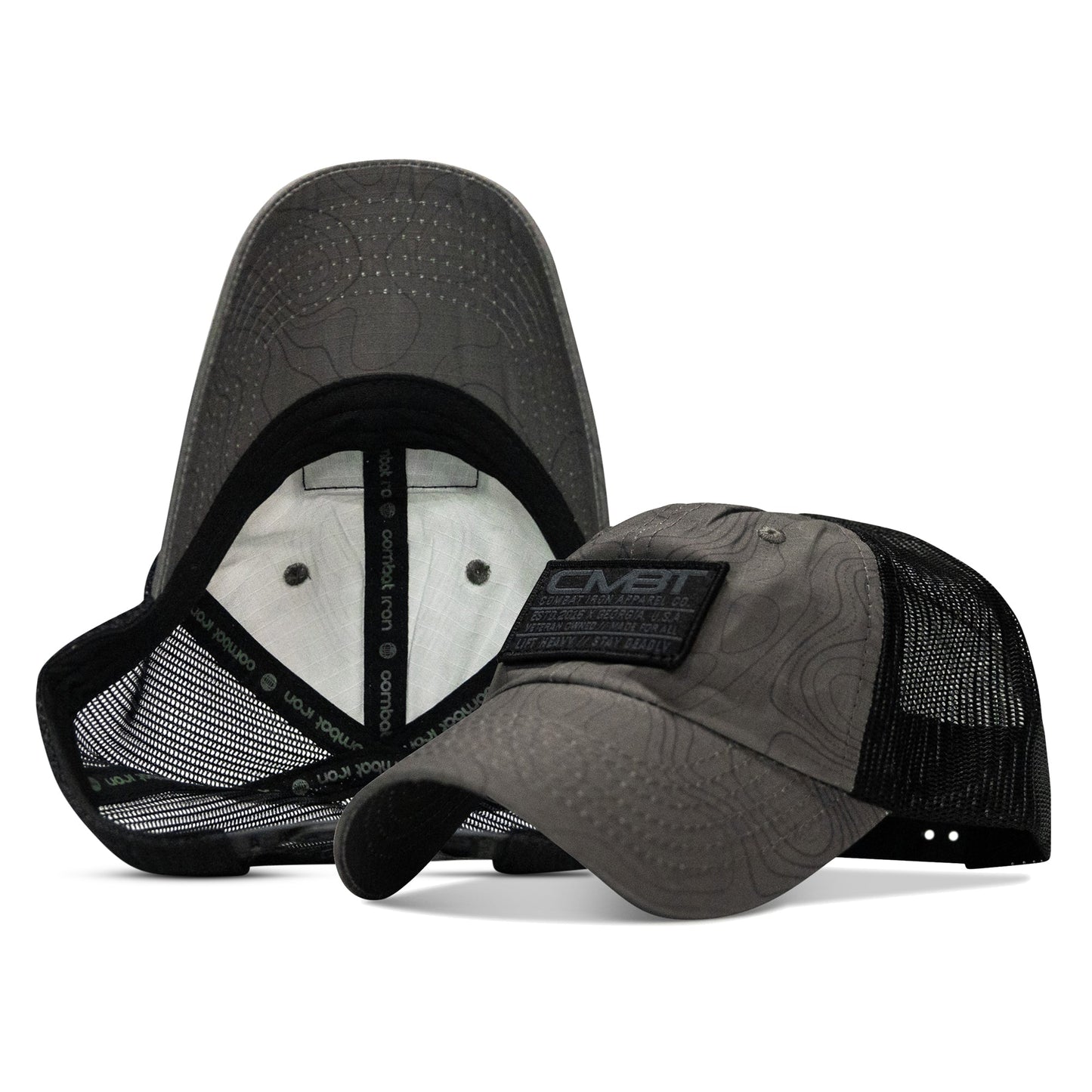 Branded CMBT Low Profile Ripstop Snapback Hat