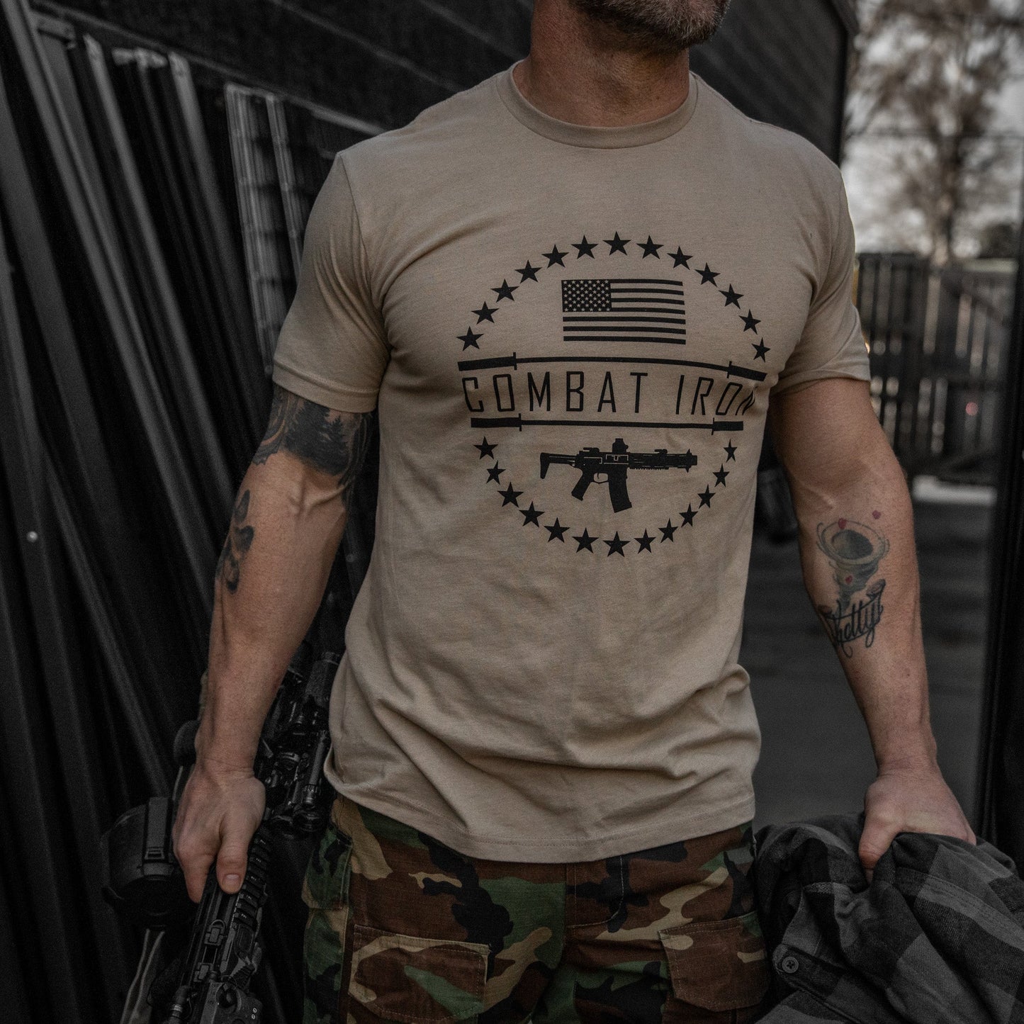 Combat Iron Classic Men's T-Shirt