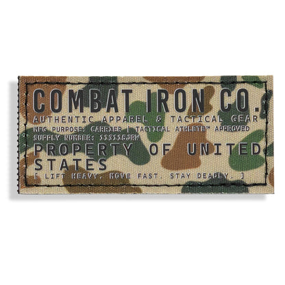 Combat Iron Co. Authentic Brand Velcro Patch