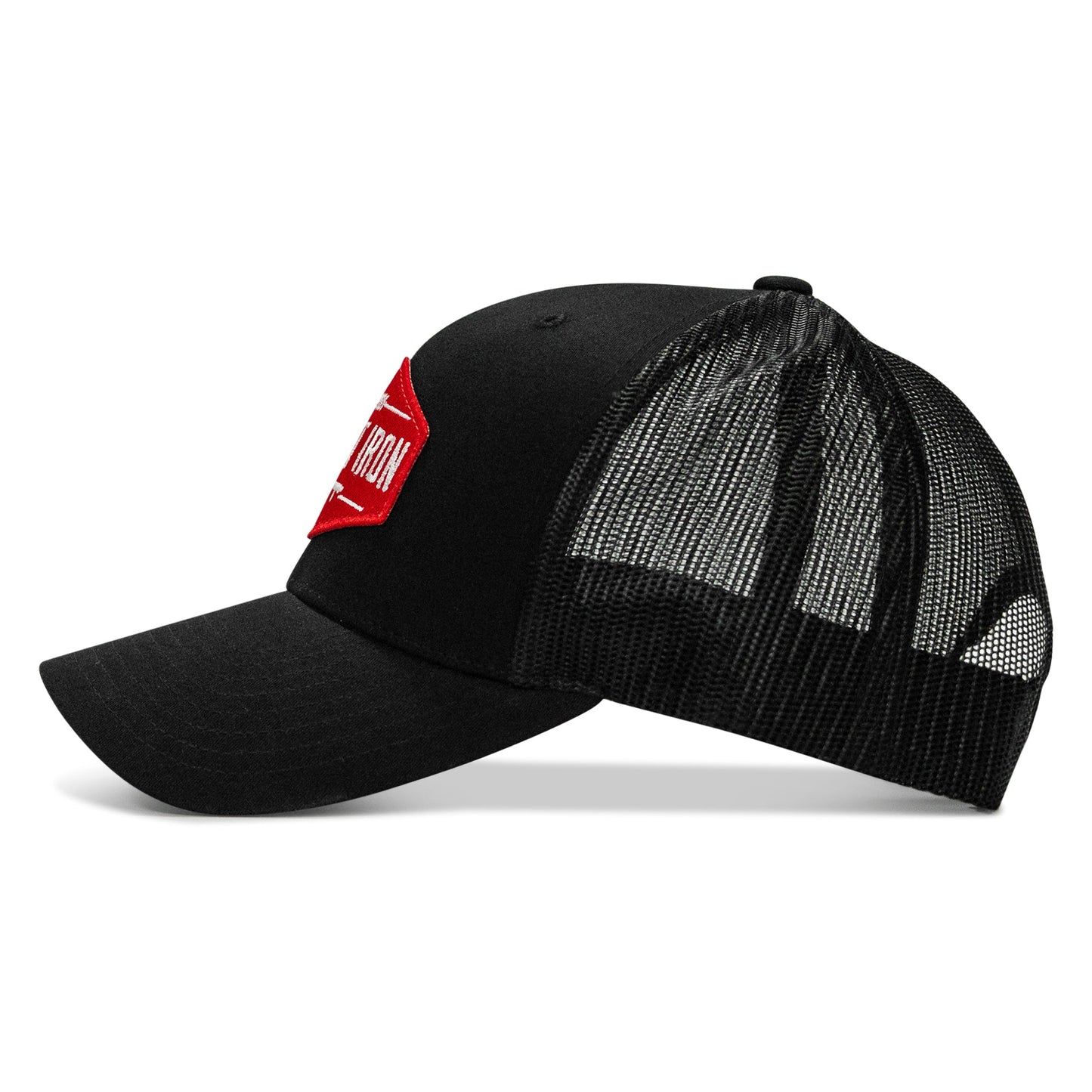 Original AR Red Patch Mid-Profile Mesh Snapback Hat