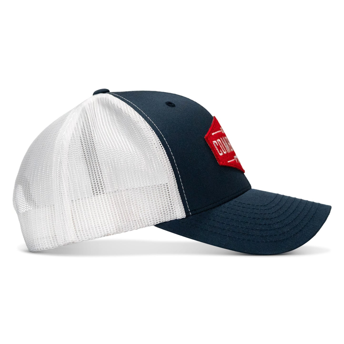 Original AR Red Patch Mid-Profile Mesh Snapback Hat