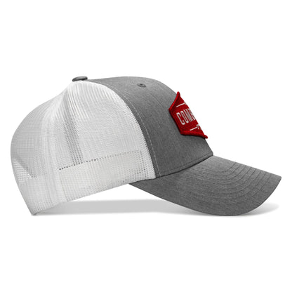 Original AR Red Patch Mid-Profile Mesh Snapback Hat