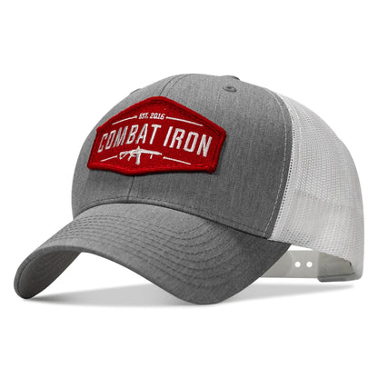 Original AR Red Patch Mid-Profile Mesh Snapback Hat