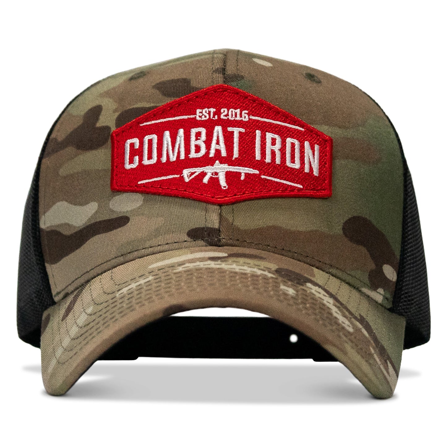 Original AR Red Patch Mid-Profile Mesh Snapback Hat