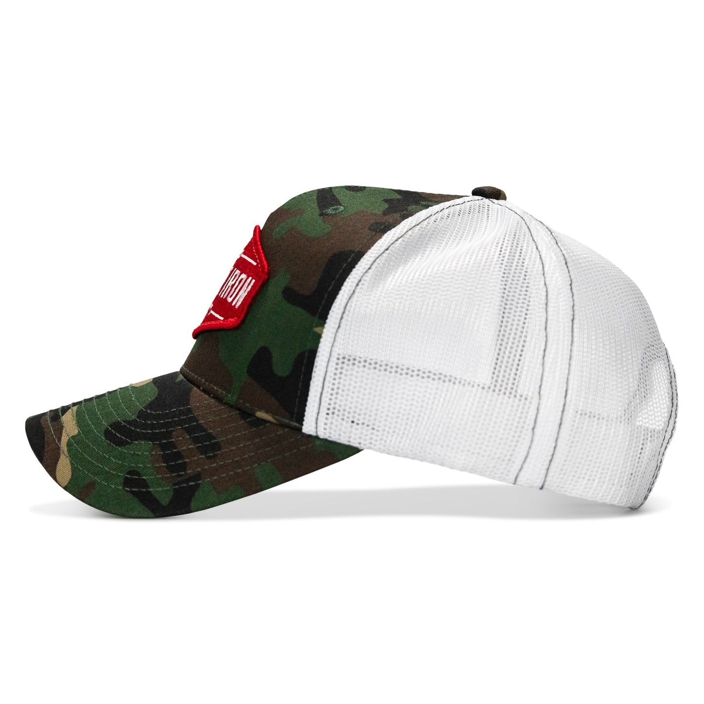 Original AR Red Patch Mid-Profile Mesh Snapback Hat