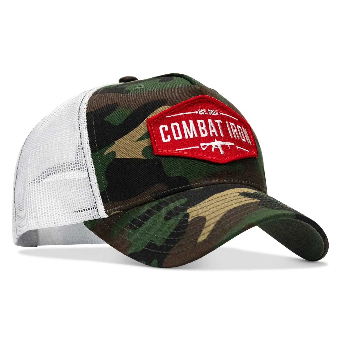 Original AR Red Patch Mid-Profile Mesh Snapback Hat