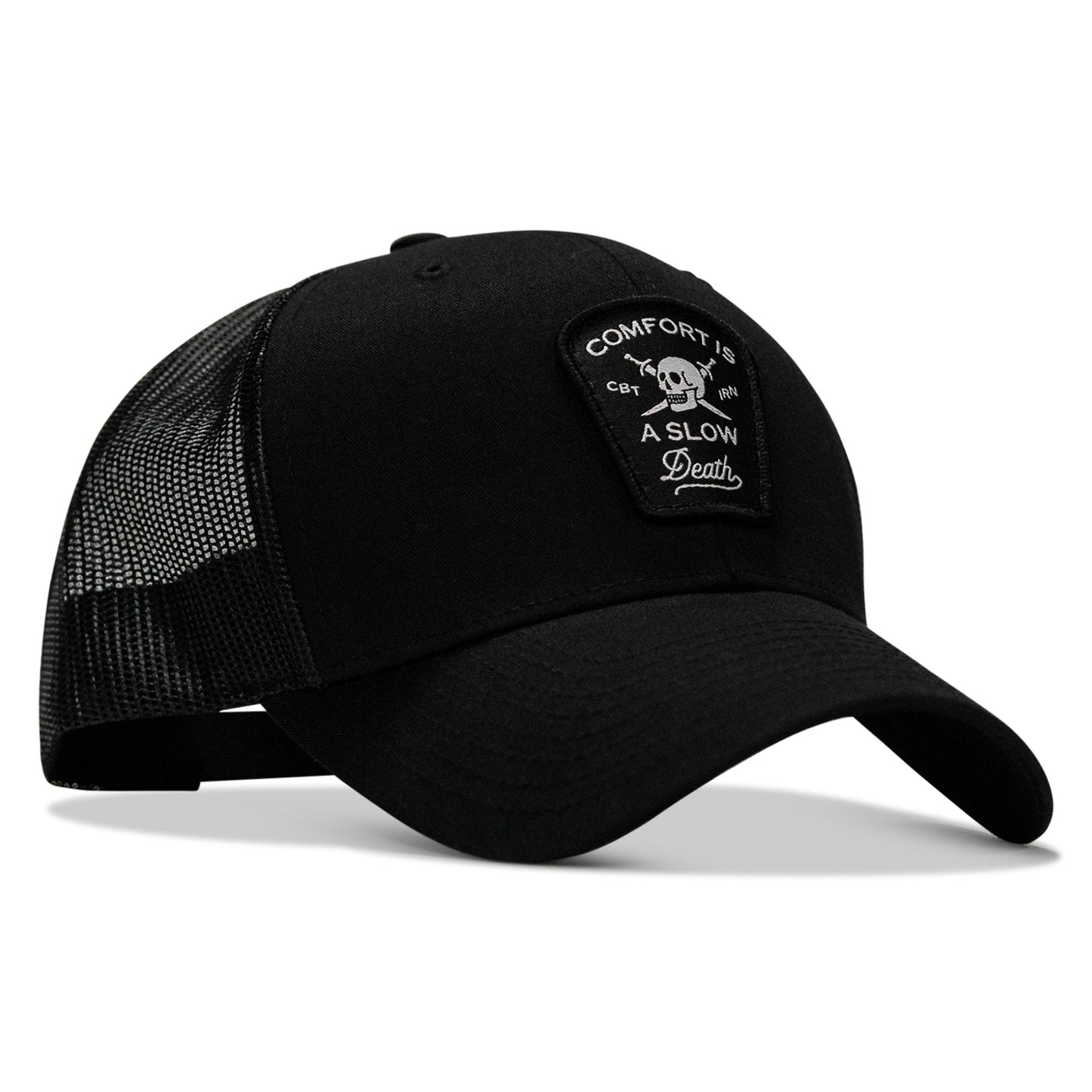 Comfort Is A Slow Death Patch Snapback Hat