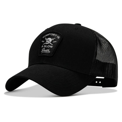 Comfort Is A Slow Death Patch Snapback Hat