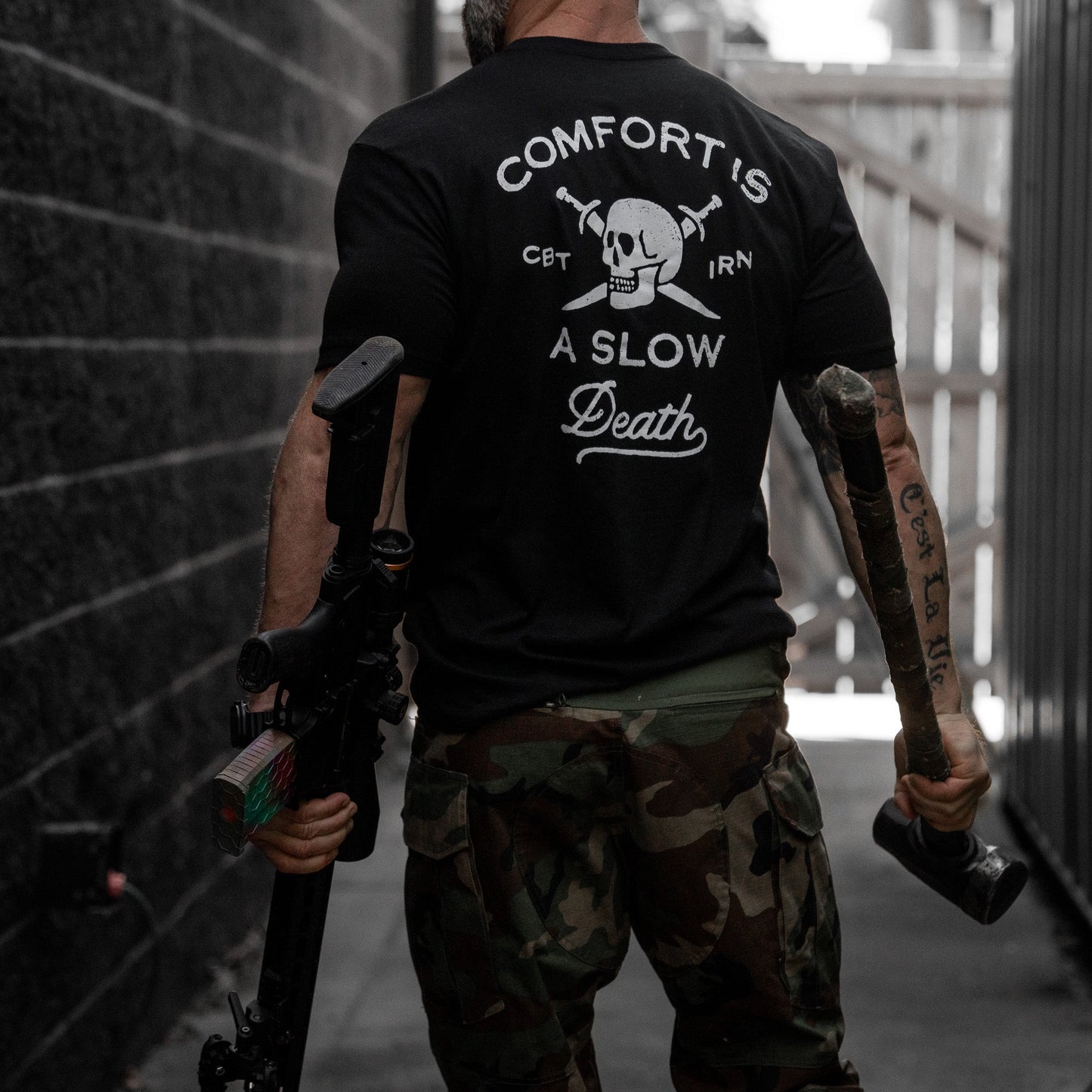 Comfort Is A Slow Death Men's T-Shirt