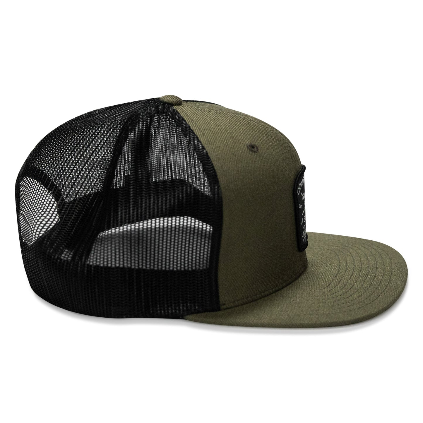 Comfort Is A Slow Death Patch Flatbill Snapback Hat