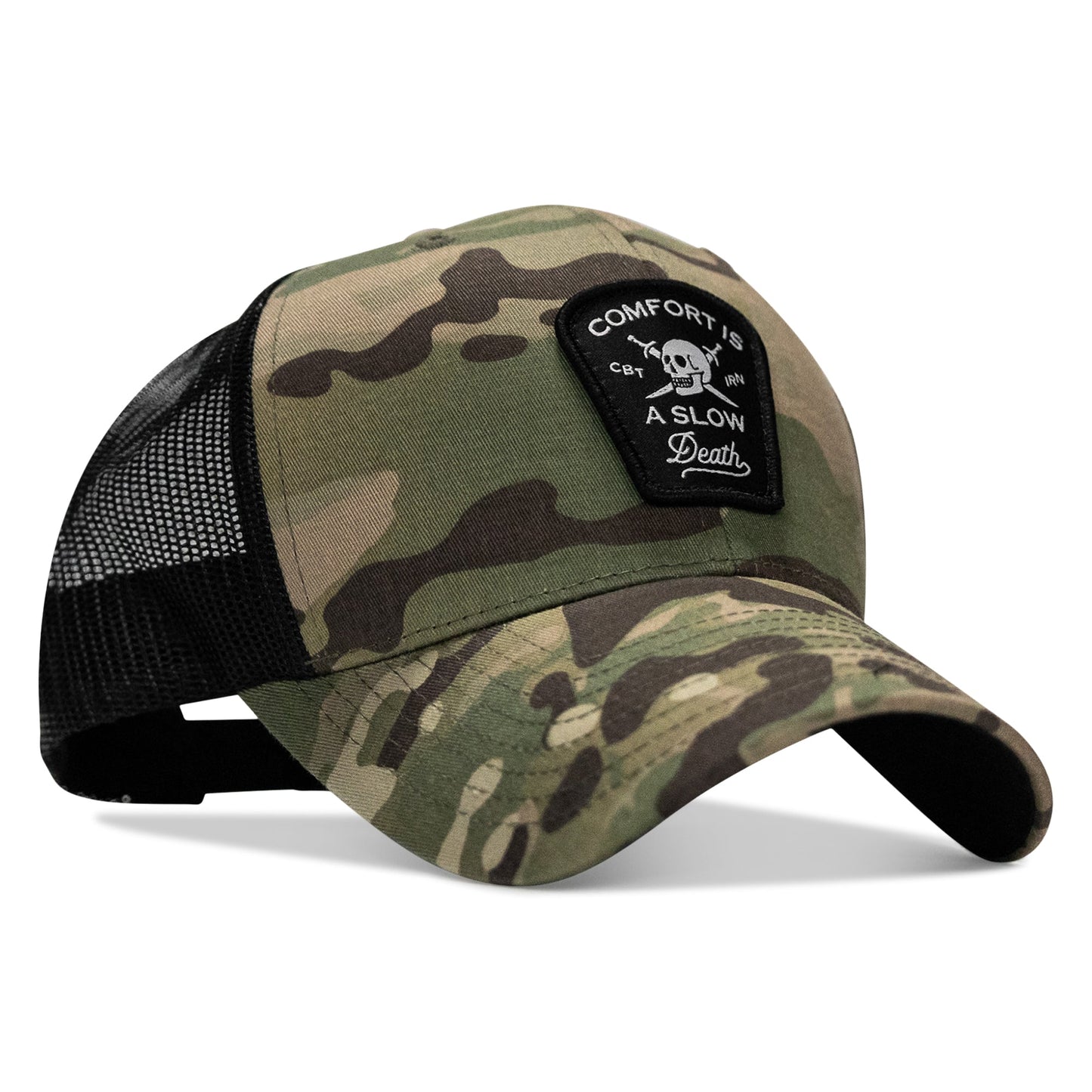 Comfort Is A Slow Death Patch Snapback Hat