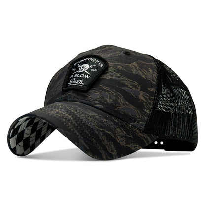 Comfort Is A Slow Death Patch Original Ripstop Snapback Hat