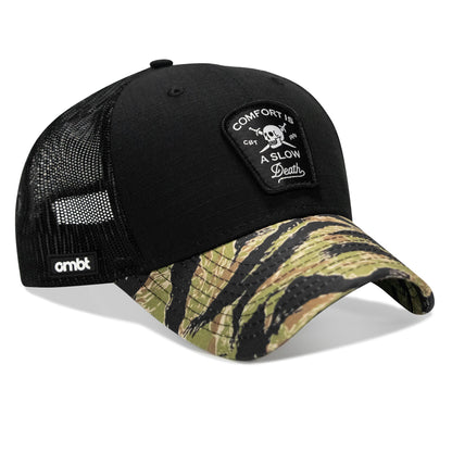 Comfort Is A Slow Death Patch Original Ripstop Snapback Hat