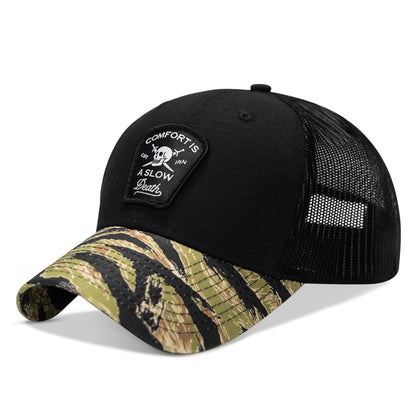 Comfort Is A Slow Death Patch Original Ripstop Snapback Hat