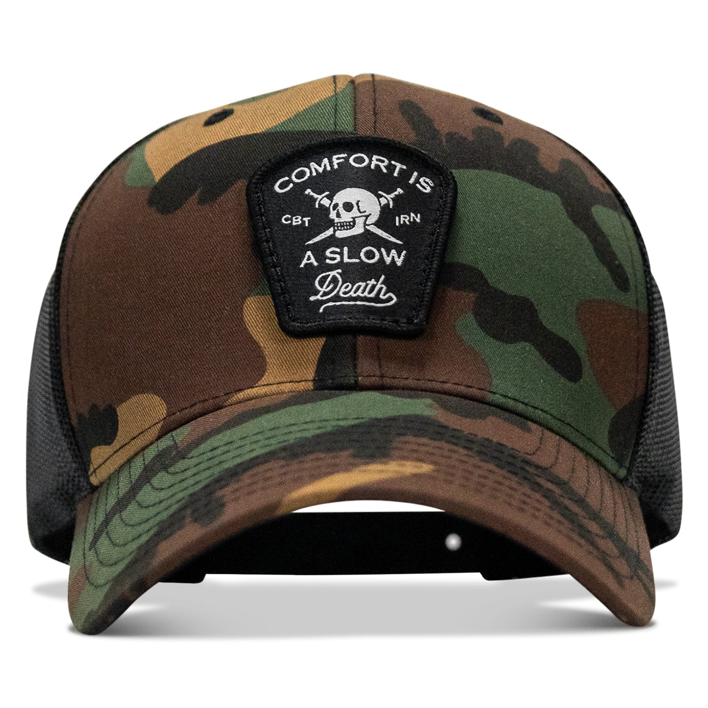 Comfort Is A Slow Death Patch Snapback Hat