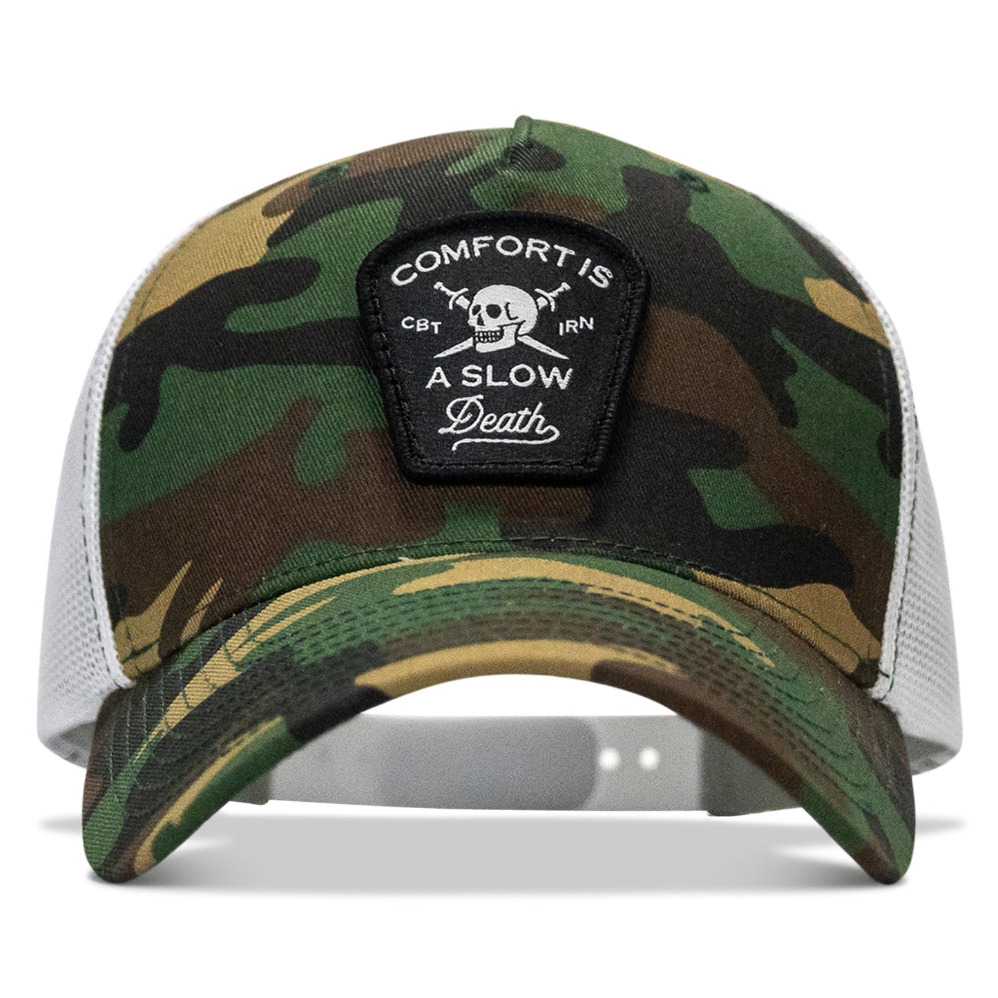 Comfort Is A Slow Death Patch Snapback Hat