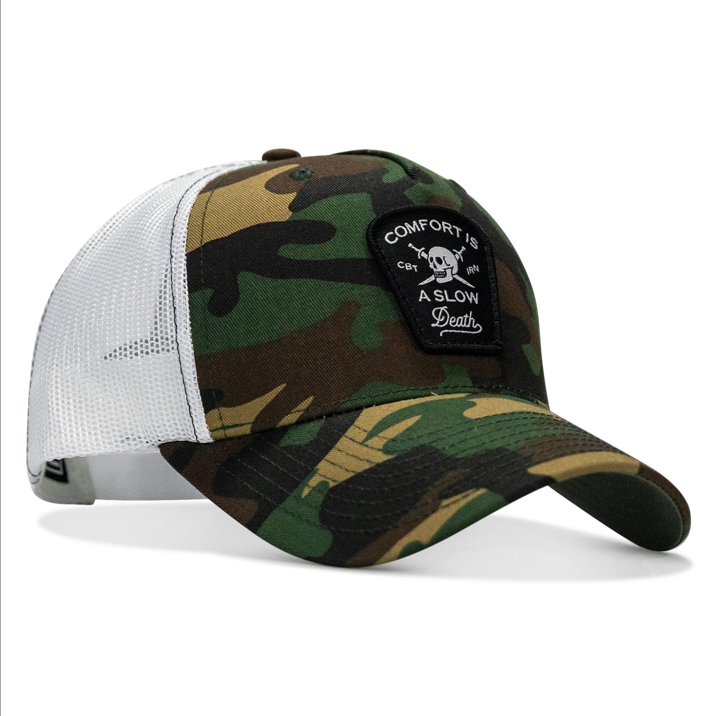 Comfort Is A Slow Death Patch Snapback Hat