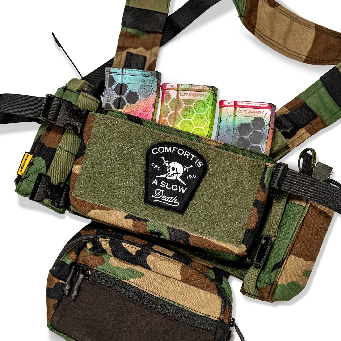 Comfort Is a Slow Death Velcro Patch