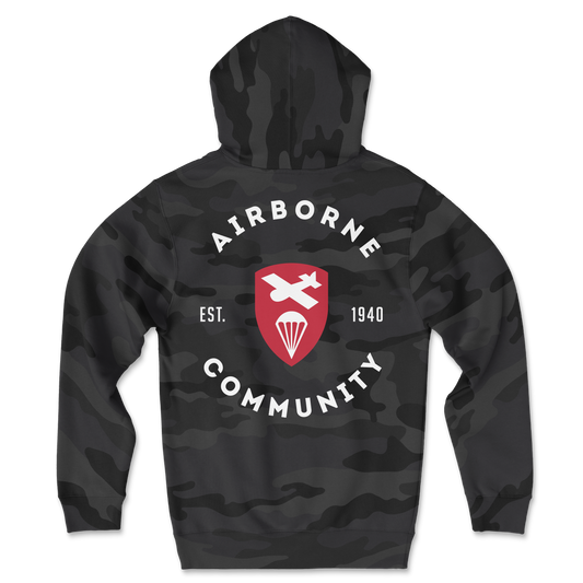 Airborne Community Camo Hoodie