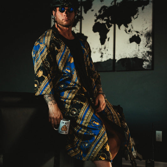 Savage Kimono Robe - Medusa