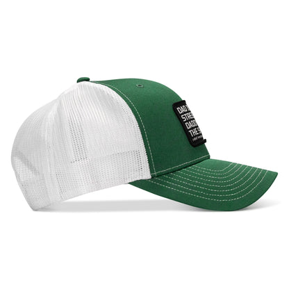 Dad In The Streets. Daddy In The Sheets. Black Patch Snapback Hat