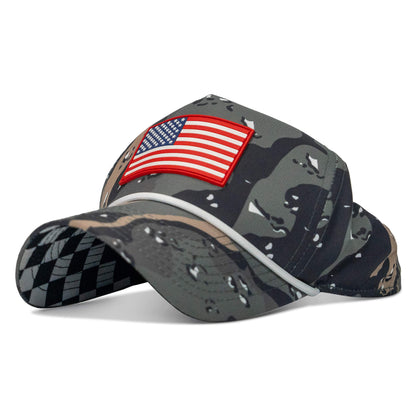 USA PVC Flag Waterproof Weekender Snapback