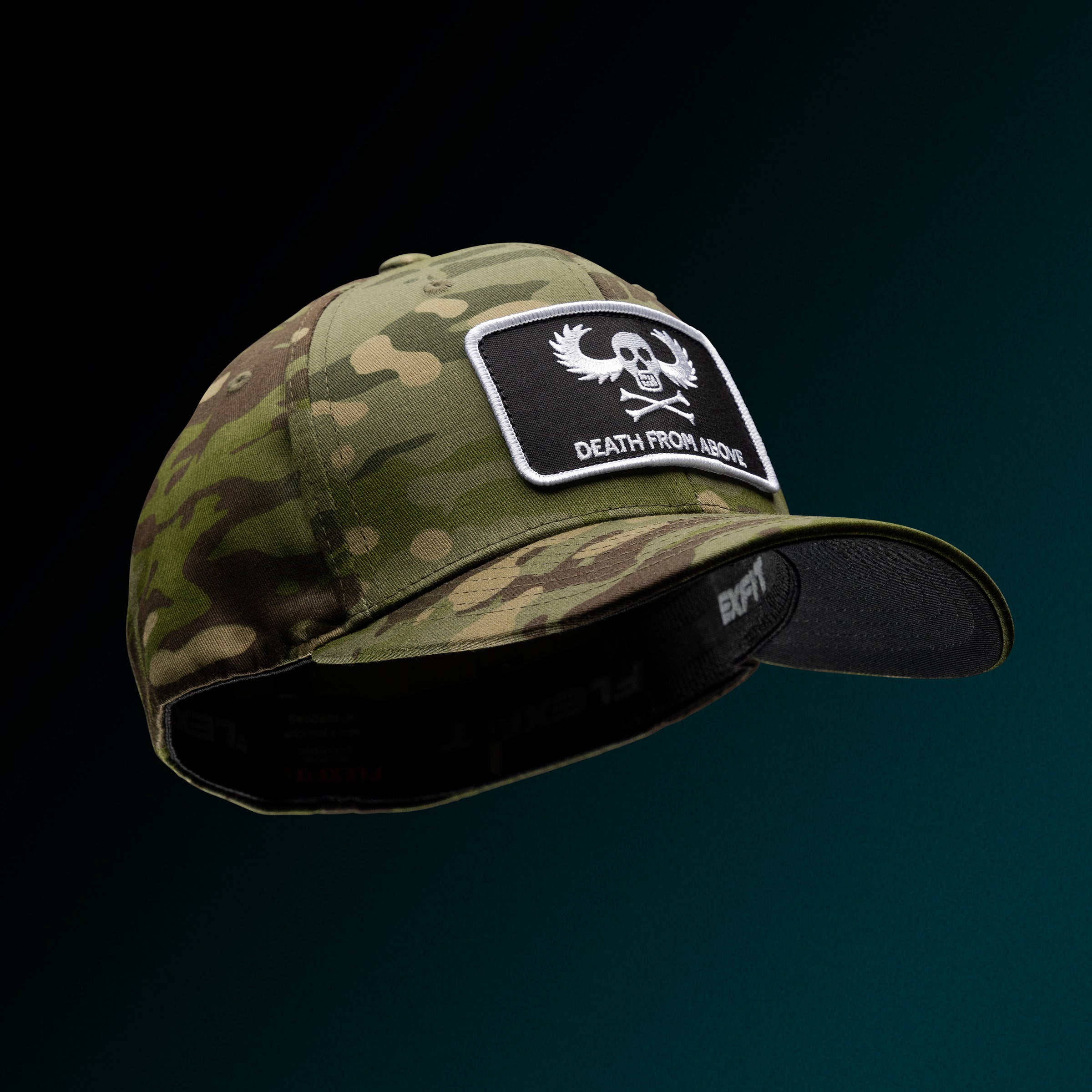 Vietnam Airborne War Wings Hat – Company Patch Flexfit WETSU