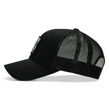 Death Is Promised. Mercy Is Earned Patch Snapback Hat