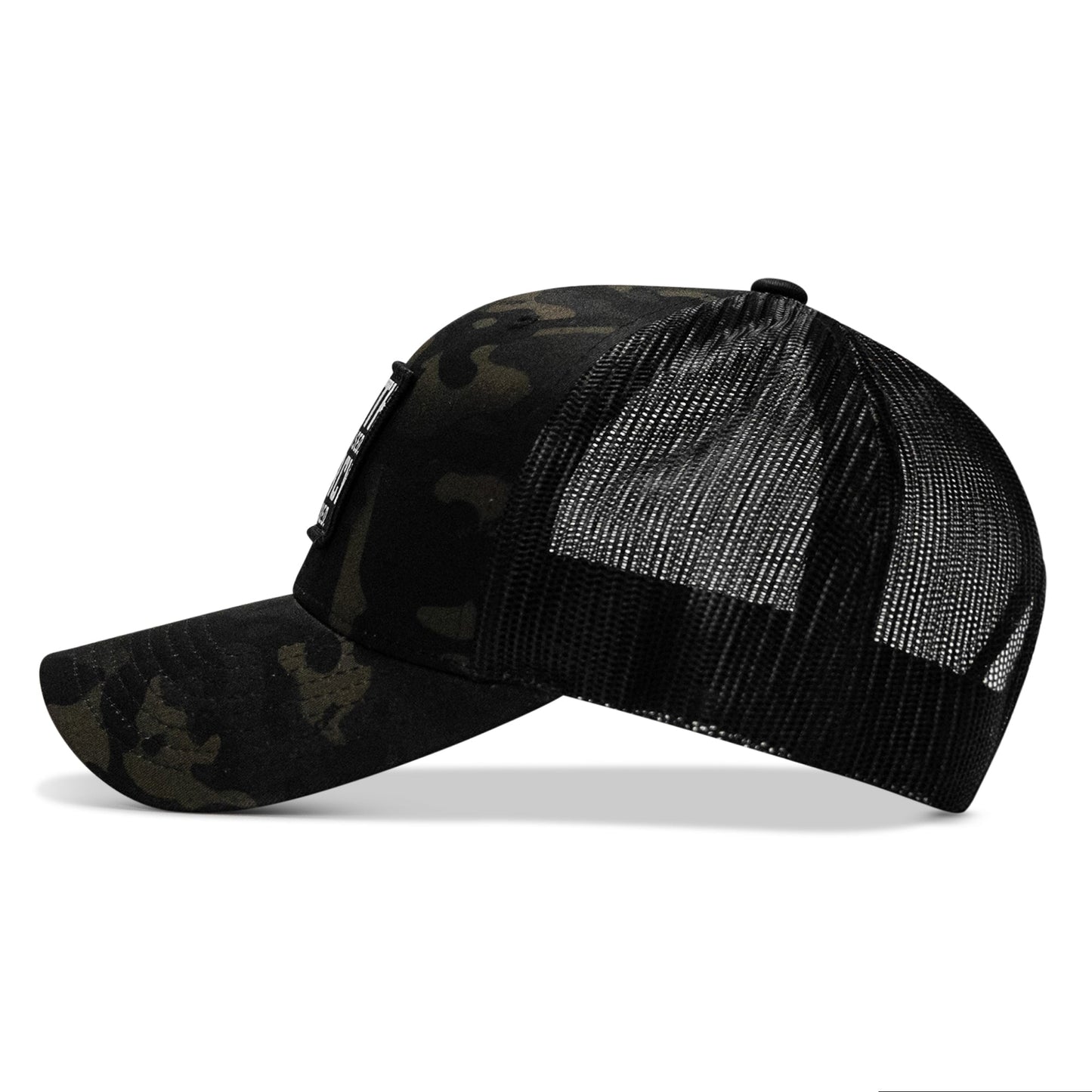 Death Is Promised. Mercy Is Earned Patch Snapback Hat