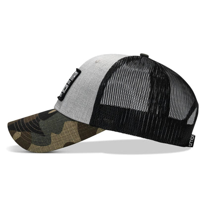 Death Is Promised. Mercy Is Earned Patch Snapback Hat