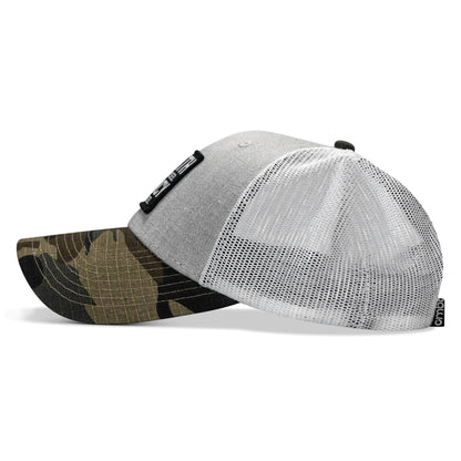 Death Is Promised. Mercy Is Earned Patch Snapback Hat